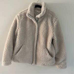 Pacsun Sherpa zip up jacket